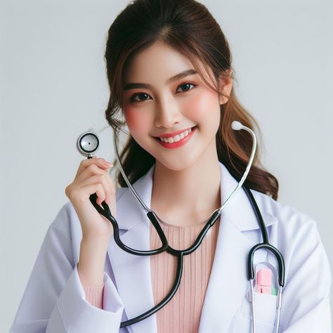 Beautiful Doctor Women, Lady Doctor Images, Lady Doctor, Doctor Female, Doctor Images, Doctor Love, Medical School Life, Student Photo, Medicine Student