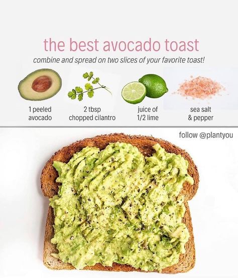 Which of these vegan recipes looks best to you? 😍⠀ -⠀ 1. Banana bread 🍌 🍞⠀ 2. Avocado toast 🥑 🍞⠀ 3. Easy vegan sushi 🍣 ⠀ 4. Peanut butter smoothie 🥜🥤⠀... How To Make A Avocado Toast, Egg Recipes Vegetarian, How To Eat Avocado, Avocado Toast Recipe Vegan, Avocado Toast Ideas, Vegan Avocado Toast, Healthy Avocado Recipes, Healthy Avocado Toast, Recipe For Banana Bread