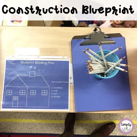 Daycare Team Building Activities, Creative Curriculum Kindergarten Study, Architecture Preschool Activities, Plumber Preschool Activities, Building Structures Preschool, Home Unit Preschool Activities, Building Provocations Preschool, Construction Theme Classroom Activities, Community Helpers Preschool Art Crafts