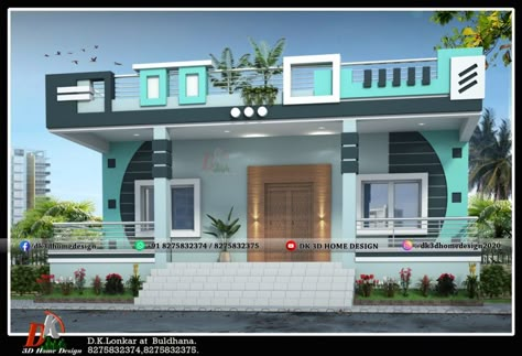 Simple house design | Top 10 simple home design ideas Parapet Design, Single Floor House Design, Arch Designs, House Outer Design, House Roof Design, Small House Front Design, Small House Elevation, House Balcony Design, Biology Facts