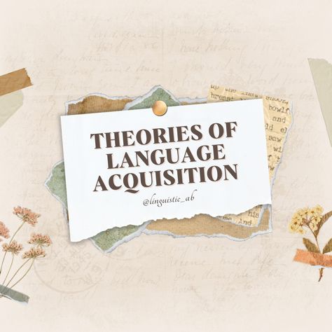 Dive into the fascinating world of language acquisition theories! 📚 From Chomsky's Universal Grammar to Skinner's behaviorist approach, explore how our brains learn and process languages. 🧠📖 #LanguageAcquisition #Linguistics #MindAndLanguage" Language Acquisition Theories, Brain Learning, Language Acquisition, Photo Collage, Grammar, Diving, Vision Board, Collage, Quick Saves