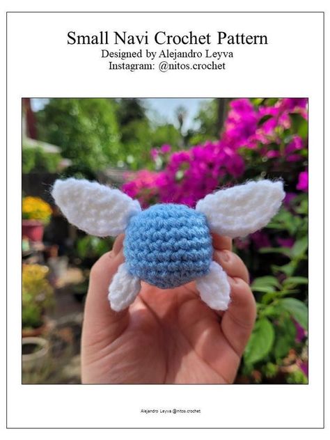 Crochet Pattern Only | Zelda Fairy Inspired | Small Navi Crochet | Amigurumi Stuffed Toy Animal Yarn Plushie Crochet toys tutorial #crochettoystutorial #crochet #crochettoy #crochetpattern #crochetpatterns 3.775 Legend Of Zelda Amigurumi, Zelda Botw Crochet, Bokoblin Crochet, Legend Of Zelda Crochet Patterns, Loz Crochet, Zelda Crochet Patterns, Crochet Korok, Crochet Legend Of Zelda, Anime Crochet Patterns