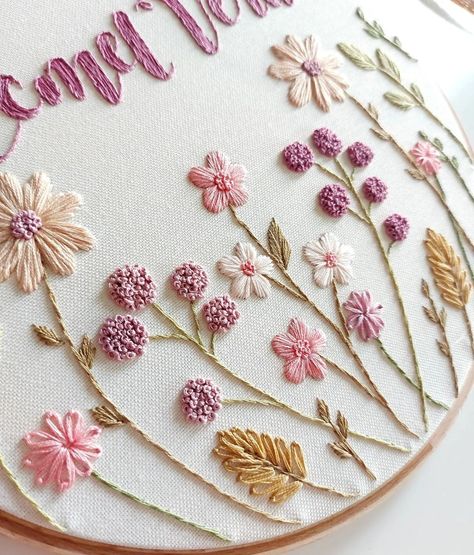 ☆KasnakHome / Needle Painting☆ (@kasnakhome) • Instagram photos and videos L Embroidery, Needle Painting, Broderie Simple, Basic Hand Embroidery Stitches, Hand Embroidery Patterns Free, Simple Hand Embroidery Patterns, Embroidery Lessons, Diy Embroidery Designs, Diy Embroidery Patterns