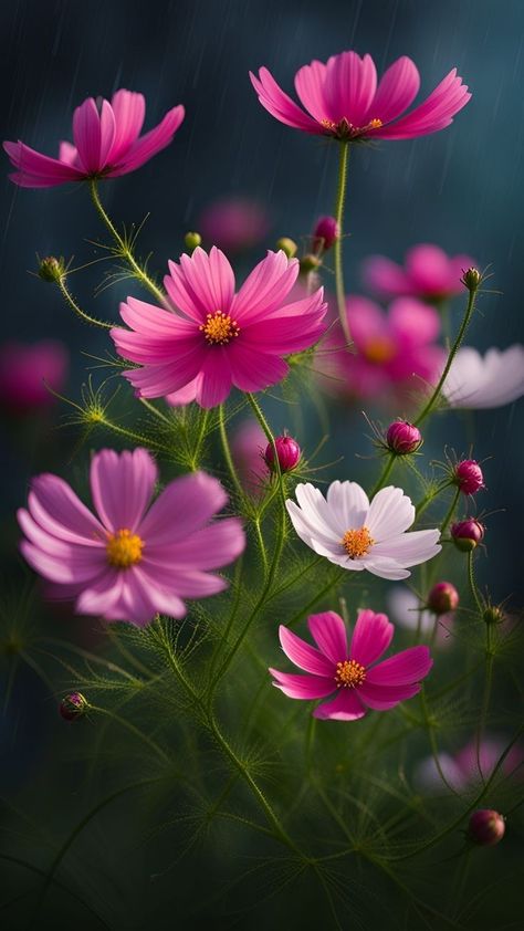 Pretty Flowers Photography, Very Beautiful Flowers, Beautiful Flower Tattoos, Cosmos Flowers, Flowers Photography Wallpaper, Image Nature, Lovely Flowers Wallpaper, मोबाइल वॉलपेपर, Cute Flower Wallpapers