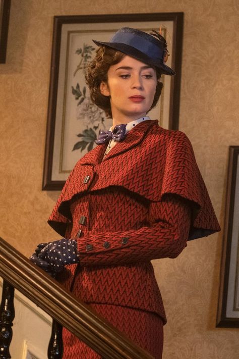 Mary Poppins Outfit, Mary Poppins Movie, Sandy Powell, Mary Poppins Returns, Jodie Foster, Practically Perfect, Martin Scorsese, Disney Costumes, Mary Poppins