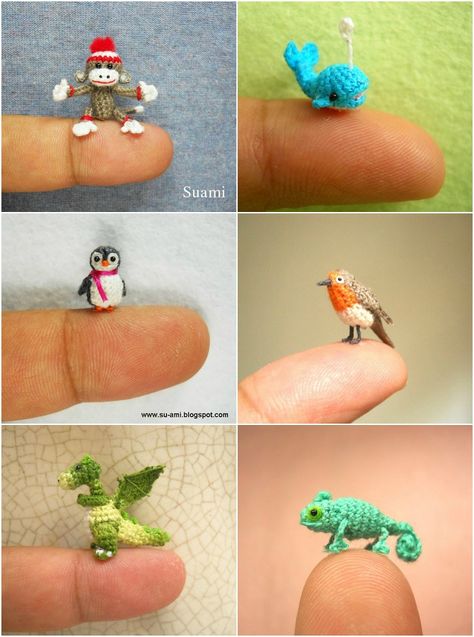 Miniature Knitting, Butterfly Tutorial, Easy Crochet Animals, Animal Crochet, Animals Pattern, Mini Crochet, Plushie Patterns, Crochet Animals Free Patterns, Crochet Butterfly