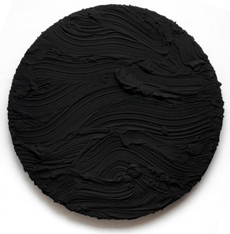 black circle Plaster Art, Texture Art, A Black, New Art, Sculpture Art, Modern Art, Art Photography, Abstract Painting, Contemporary Art