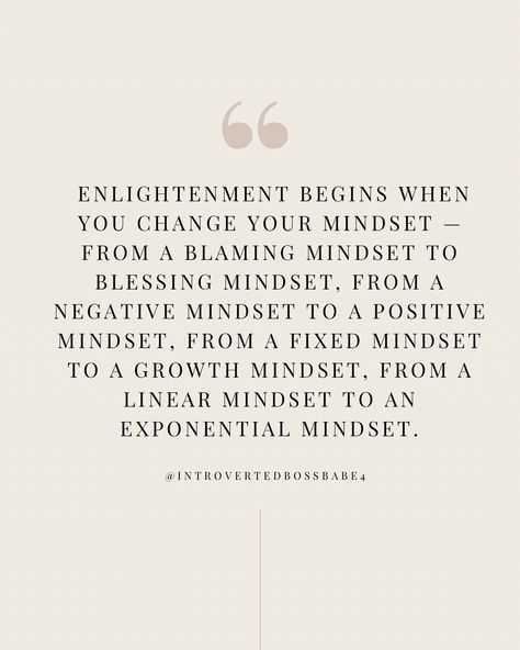 Your mindset is so powerful🫶🏻 📲follow for more inspo #motivationalquotes #inspirationalquotes Fixed Mindset, Change Your Mindset, Positive Mindset, Growth Mindset, You Changed, Follow For More, Motivational Quotes, Quotes, Quick Saves