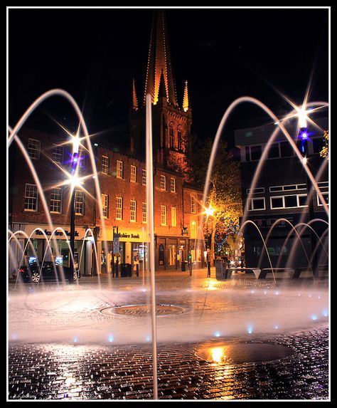 wakefield night    wakefield center with its cathedrial as its backdrop Wakefield Yorkshire, Holiday Park, Jet Plane, Wakefield, West Yorkshire, Places Of Interest, Places Ive Been, Yorkshire, Places To Travel