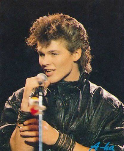 young Morton Harket From A-Ha Morton Harket, Morten Harket, A Ha, The Swing, You Want Me, My Favourite, Tumblr, Leather, On Instagram