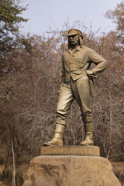 Statue of David Livingstone, Victoria Falls, Zimbabwe by Richard Ainsworth Statue David, Victoria Falls Zimbabwe, Statue Of David, David Livingstone, Livingstone, Victoria Falls, Art Culture, Zimbabwe, Livingston