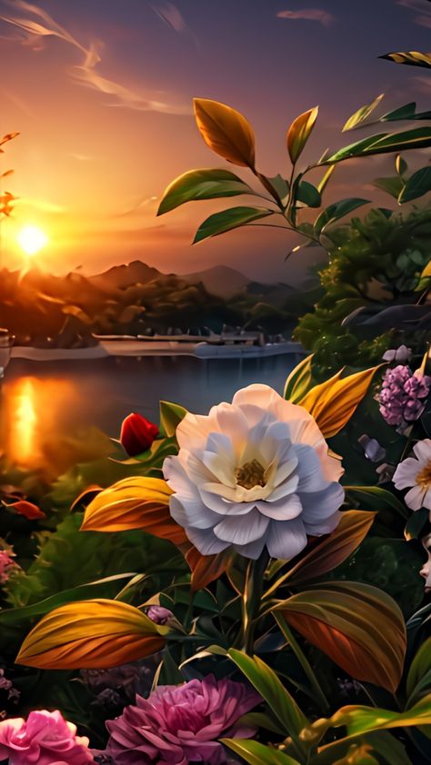 Hd Flower Wallpaper, Beautiful Flowers Photography, Beautiful Landscape Photography, Flowers Photography Wallpaper, Beautiful Wallpaper For Phone, Lovely Flowers Wallpaper, Beautiful Art Pictures, Female Art Painting, Landscape Photography Nature