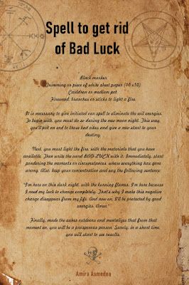 How to get rid of bad luck | Ritual Magic Spells Get Rid Of Bad Luck, Dark Magic Spells, Real Spells, Dark Spells, Spells That Actually Work, Candle Magic Spells, White Magic Spells, Write The Word, Ritual Magic