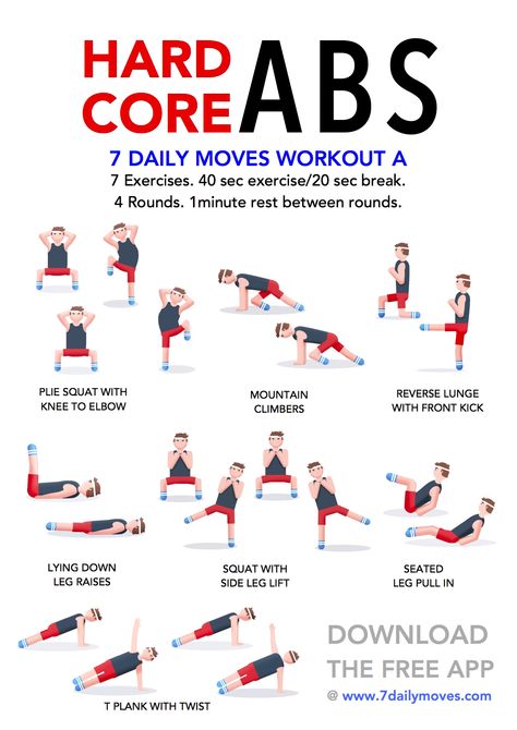 Hard Core #ABS #Workout #Exercise #7DailyMoves Hardcore Ab Workout, Core Abs Workout, Bench Ab Workout, Hard Ab Workouts, Ab Workout Challenge, Ab Core Workout, Six Pack Abs Workout, Ab Workout Men, Abs Workout Video