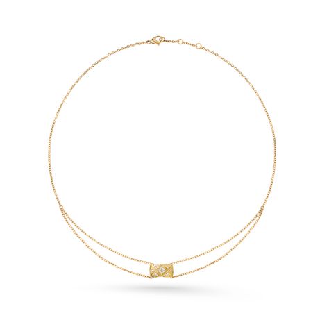 Coco Crush necklace - J11358 | CHANEL Chanel Coco Crush Necklace, Coco Crush Necklace, Chanel Coco Crush, Asymmetrical Jewelry, Coco Crush, Chanel Watch, Jewelry Chanel, Chanel Store, Chanel Necklace