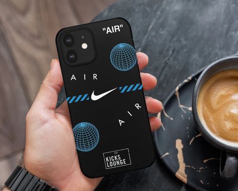 Nike Air Orange, Nike Air Blue, Mens Phone Case, Mobile Case Design, Nike Phone Cases, Apple Ipad Case, Blue Phone Case, Purple Cases, Stylish Iphone Cases