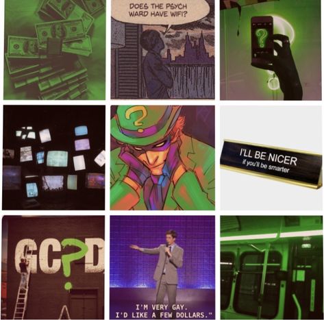 Dc Comics Fanart, Riddler Dc, Gotham Cast, Cory Michael Smith, Jonathan Crane, Gotham Villains, Batman The Animated Series, Dc Villains, Character Aesthetics