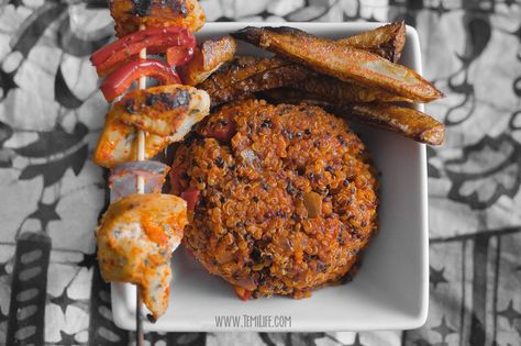 Jollof Quinoa .. Recipe and Nutrition Jollof Quinoa, Quinoa Recipe, Food Nutrition, Quinoa Recipes, Hello Welcome, Tandoori Chicken, Fine Dining, Home Cooking, Natural Health