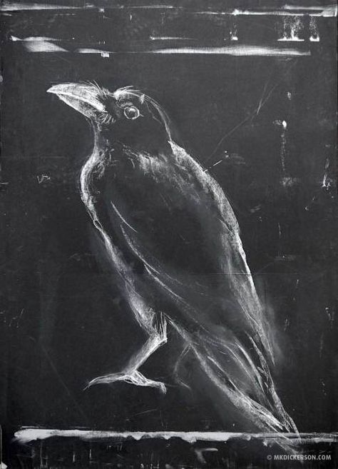 Halloween Chalkboard Art, Crows Drawing, Blackboard Drawing, Chalkboard Wall Art, Blackboard Art, Scratchboard Art, Black Illustration, Chalkboard Drawings, Black Paper Drawing