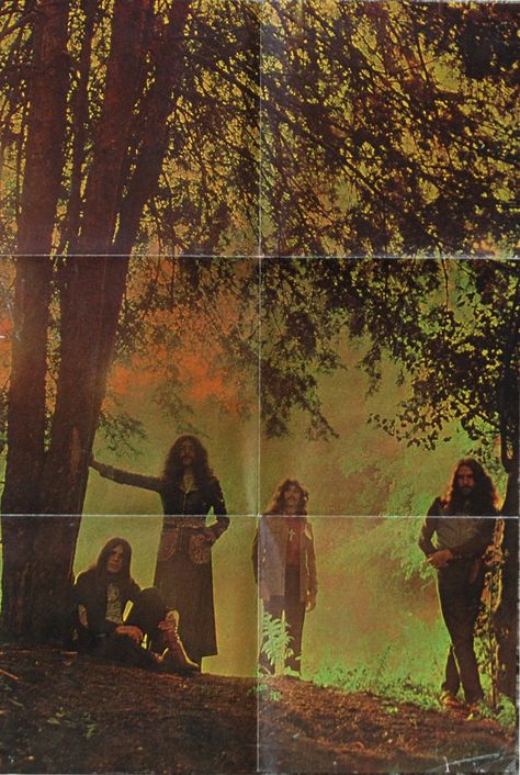 Black Sabbath Master of Reality album poster insert Donna Summers, Front 242, Master Of Reality, Celtic Frost, 70s Poster, Tony Iommi, Grease 2, Gary Moore, Classic Blues