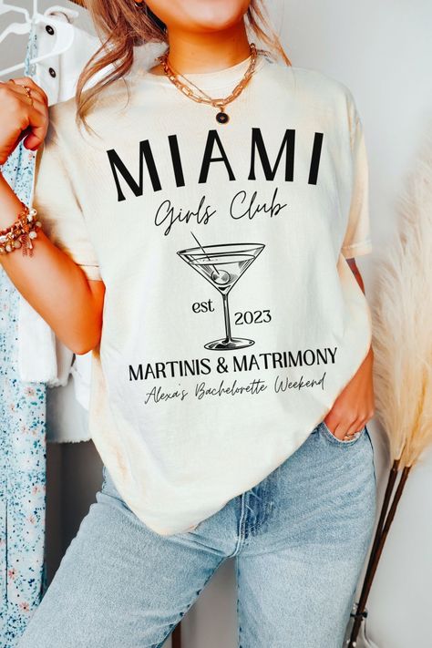 Cricut Bachelorette Party Ideas, Miami Bachelorette Party Outfits, Miami Bachelorette Party Theme, Bachelorette Party Miami, Florida Bachelorette Party, Bachelorette Miami, Florida Bachelorette, Miami Bachelorette, Miami Bachelorette Party