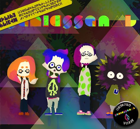 Live from Squid Research Lab Splatoon Crafts, Diss Pair, Splatoon Characters, Splatoon Wallpaper, Squid Squad, Splatoon Squid, Posters Ideas, New Video Games, Minecraft Creations