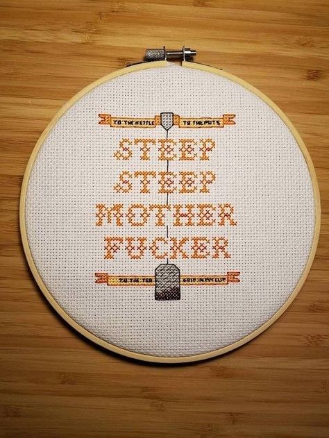 All New Cross Stitching That Are Too Good Not To Laugh At - CheezCake - Parenting | Relationships | Food | Lifestyle Stitch Witchery, Cross Stitch Quotes, Subversive Cross Stitch, String Theory, Cross Stitch Needles, Sew Easy, Sparks Joy, Cross Stitch Funny, Cross Stitches