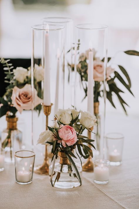 Taper Candle Centerpiece, Bud Vases Wedding, Taper Candles Wedding, Bud Vase Centerpiece, Candle Holder Centerpiece, Candle Wedding Centerpieces, Candleholder Centerpieces, Wedding Vases, Candle Vase