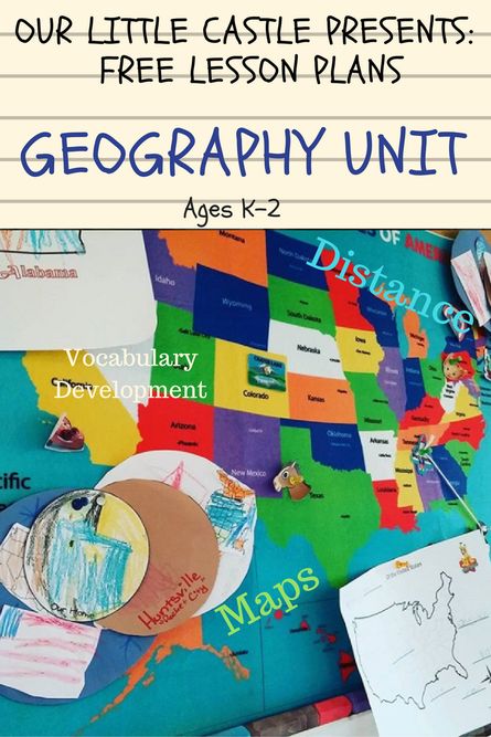 Perfect for Homeschool Kindergarten, 1st Grade, and 2nd Grade Geography Unit that covers maps, distance, and heritage. Geography First Grade, 2nd Grade Geography, Homeschool Geography Curriculum, Preschool Weekly Lesson Plans, Geography Lesson Plans, Geography Project, Us Geography, Montessori Geography, Unit Studies Homeschool