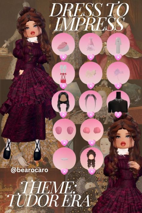 Dress to Impress Theme Tudor Era Time Period Fashion No VIP Outfit Hack Idea Check more at https://beautyfashionideas.com/fashion/dress-to-impress-theme-tudor-era-time-period-fashion-no-vip-outfit-hack-idea-2/ Dti Theme Tudor Period Non Vip, Dti Outfits Ideas Victorian, Victorian Fashion Dress To Impress, Dress To Impress Victorian No Vip, Dress To Impress Tudor Period No Vip, Dti Tudor Period Non Vip, Tudor Period Dress To Impress No Vip, Victorian Dress To Impress No Vip, Dti Theme Tudor Period