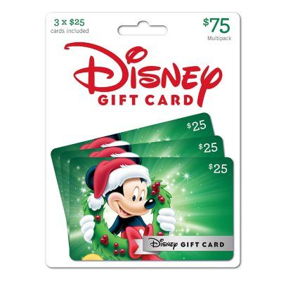 Disney $75 Value Gift Cards - 3 x $25 - Sam's Club Disney Gift Card, Aulani Resort, Interactive Media, Beauty Finds, Water Parks, Disney Gift, Downtown Disney, Disney Resorts, Adventures By Disney