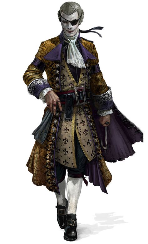 The Dandy concept from Assassin's Creed IV: Black Flag Assassin's Creed Black, Arte Steampunk, Pirate Art, Heroic Fantasy, Male Character, Flag Art, Black Flag, Arte Fantasy, Fantasy Rpg