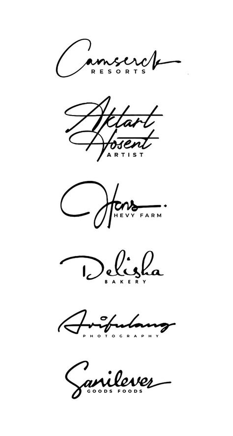 Cute Handwriting Fonts, Cute Handwriting, Zen Doodle Patterns, Signature Logo Design, Unique Words Definitions, Handwritten Logo, Clothing Brand Logos, Photography Watermark, Hand Drawn Logo