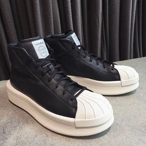 WEBSTA @rickowensstoreseoul 17FW RICK OWENS X ADIDAS Rick Owens Adidas, Rick Owens, Top Sneakers, High Tops, High Top Sneakers, Adidas, Sneakers, Quick Saves, Clothes