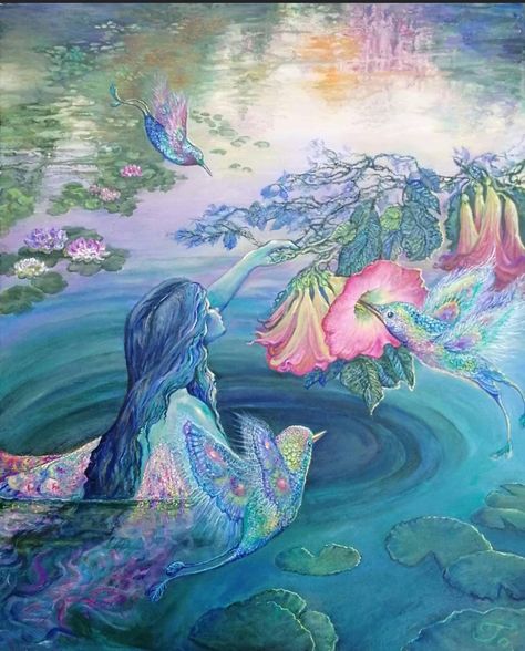 Dreams Journal, Kunst Inspo, Art Visionnaire, Josephine Wall, Bel Art, Jig Saw, Spiritual Artwork, Fairy Friends, Dream Journal