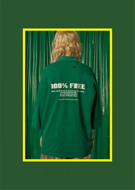 Shirt Design Inspiration, Ropa Diy, Tee Shirt Designs, Streetwear Tshirt, 가을 패션, 여자 패션, Green Shirt, Fashion Editorial, Apparel Design