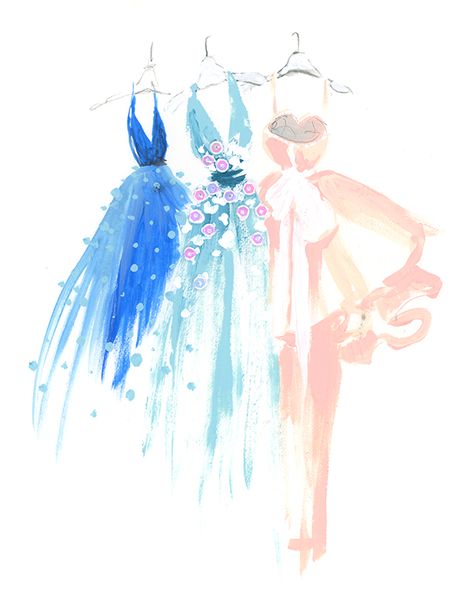 Dream Closet Dresses Hanging, Linden Tree, Paper Fashion, Posca Art, Watercolor Fashion, Fashion Illustration Sketches, Dress Sketches, Fashion Art Illustration, Art And Illustration