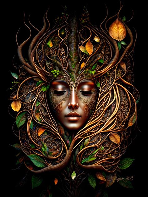 Earth Goddess Tattoo Divine Feminine, Earth Goddess Tattoo, Earth Tattoo, Awakening Art, Jeep Ideas, Goddess Tattoo, Fashion Poster Design, Earth Goddess, Tree Woman