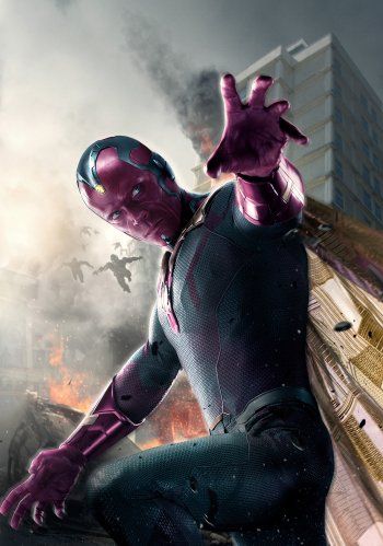 Movie Avengers: Age of Ultron The Avengers Art Ultron Wallpaper, Vision Avengers, Vision Marvel, Marvel Vision, Avengers Movie, Avengers Poster, Paul Bettany, Pahlawan Marvel, Batman Begins