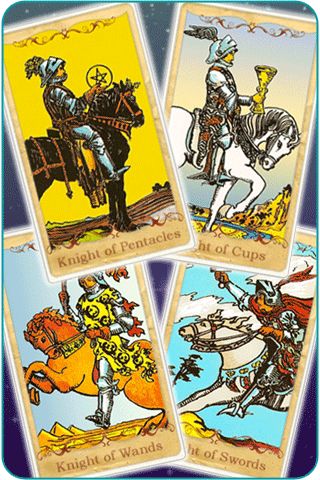 reading the knight cards of the tarot Knights In Tarot, Learning Tarot, Tarot Interpretation, Court Cards, Fortune Telling Cards, Learning Tarot Cards, Tarot Meanings, The Knight, Knight In Shining Armor