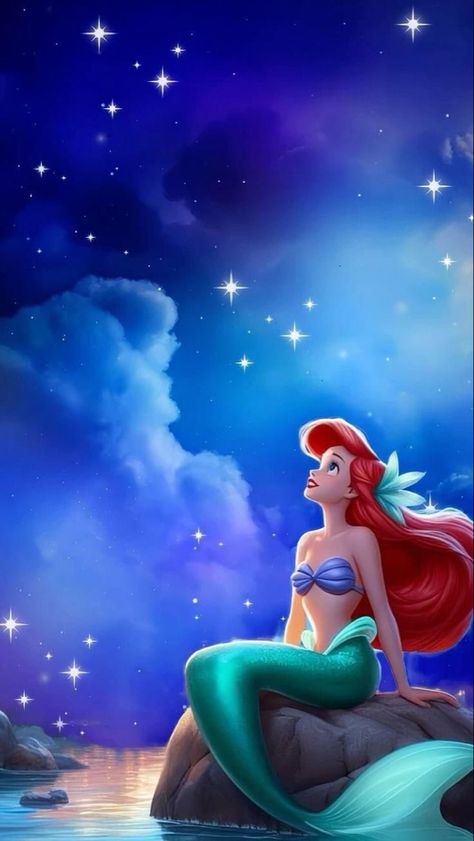 Ariel Wallpaper, Junk Kouture, Little Mermaid Wallpaper, Mermaid Background, Little Mermaid Characters, Disney Characters Wallpaper, Mermaid Wallpapers, Disney Princess Artwork, Ariel Mermaid