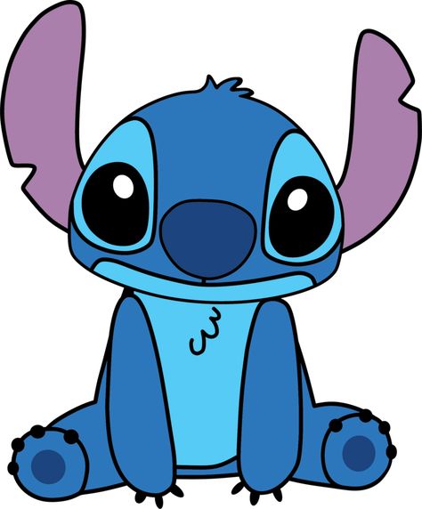 Blue Cartoon Characters, Blue Cartoon Character, Lilo And Stitch Movie, Stitch Png, Stitch Cake, Stitch Logo, Animated Logo, 2nd Grade Math Worksheets, Stitch Cartoon