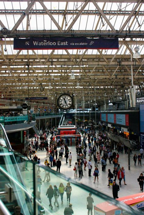 Waterloo train station Hockey Rink, Train Station, Basketball Court, Train, London, Adidas