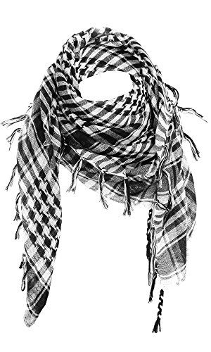 Military Style Cotton Desert Scarf for Men & Women (Black & White) Otto Global http://www.amazon.co.uk/dp/B00T8JTBY0/ref=cm_sw_r_pi_dp_ihAJwb0Q0EB4Z Scarf Fashion Photography, Desert Scarf, Scarf For Men, Men's Scarf, Scarf Fashion, Mens Scarves, Scarf Men, Military Style, Military Fashion