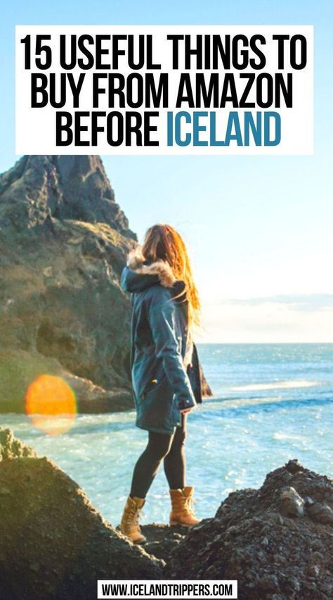 15 Useful Things to Buy from Amazon Before Iceland Iceland Shopping, Iceland In June, Iceland In May, What To Pack For Iceland, Amazon Travel Must Haves, Thrifting Vintage, Iceland Packing List, Iceland Honeymoon, Iceland Packing