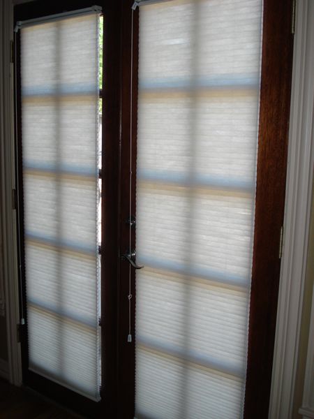 6a00e553d217f58833011570916a9b970b 800wi French Door Blinds French Door Window Coverings, French Door Blinds, Shades For French Doors, French Door Coverings, French Door Window Treatments, Front Door Curtains, Blinds For French Doors, French Door Windows, Door Treatments