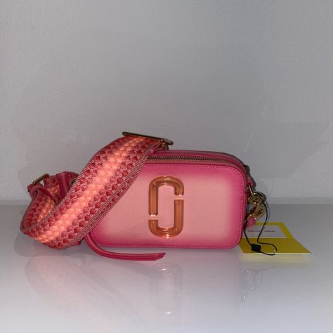 This Is A Brand New Marc Jacobs, Hand Sprayed, Snapshot Bag. Comes With Dust Bags And Brand Care Instructions. Bought It From Nordstrom But Never Used And Has Just Been Sitting In My Closet. Marc Jacobs Jelly Snapshot Bag, Mac Jacobs Bag, Mark Jacobs Snapshot Bag, Mark Jacob’s Bag, Marc Jacobs Snapshot Bag Pink, Pink Girly Things Accessories, Snapshot Marc Jacobs, Jewerly Bag, Snapshot Bag