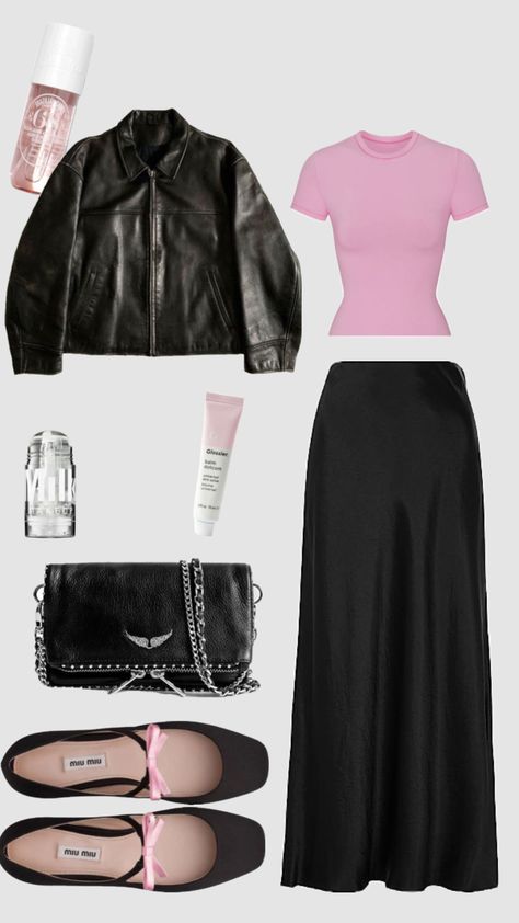 Black Skirt Outfit, Church Fits, Modesty Outfits, Dark Autumn, Modest Fits, Church Outfits, Modest Fashion Outfits, Outfit Inspo Fall, Pink Top