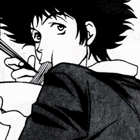 Manga , Cowboy Bebop Cowboy Bebop Icons Aesthetic, Spike Cowboy Bebop Manga, Cowboy Bebop Anime, Spike Spiegel, Grave Of The Fireflies, See You Space Cowboy, Manga Tattoo, For My Friend, Cowboy Bebop