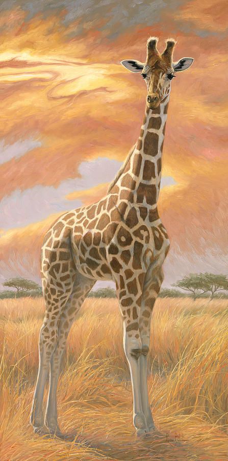 Giraffe Drawing, Giraffe Pictures, Giraffe Painting, Giraffe Art, Mother And Son, A Giraffe, Giraffes, Wildlife Art, Animal Paintings